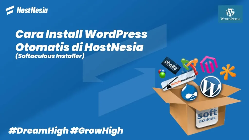 Cara Install WordPress Otomatis di HostNesia