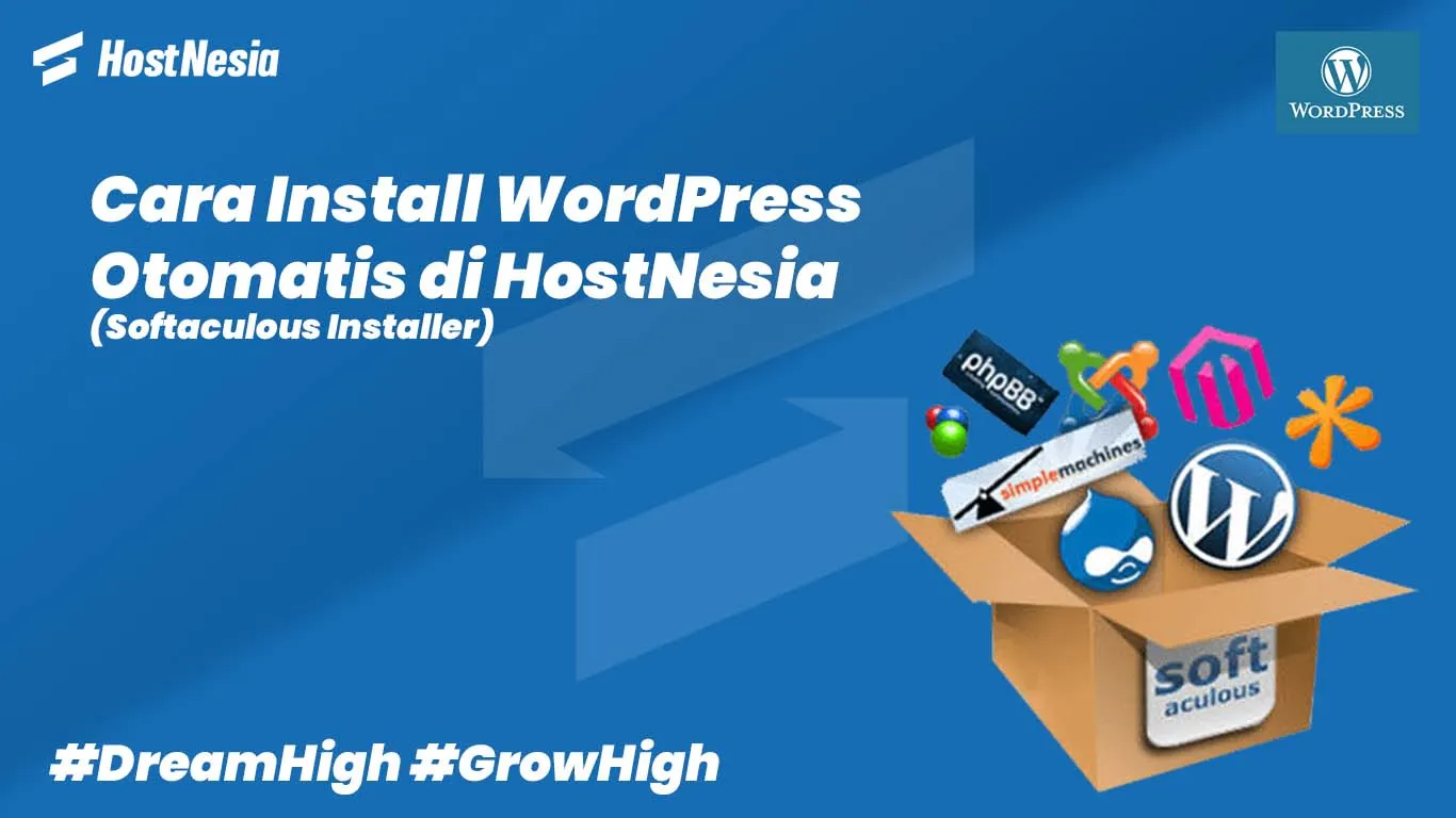 Cara Install WordPress Otomatis di HostNesia