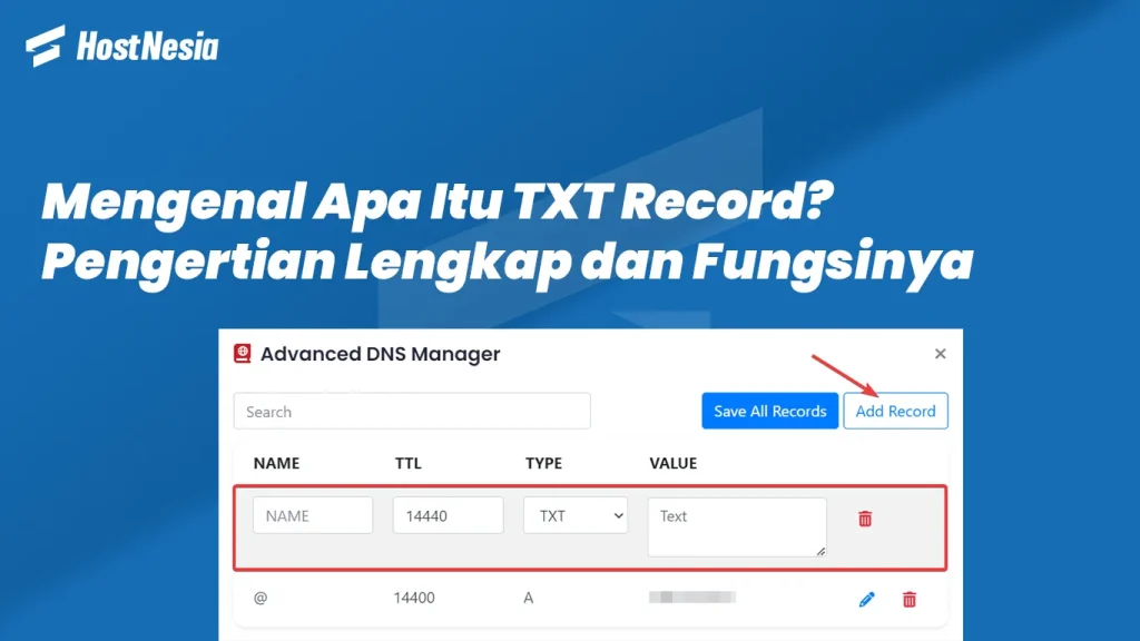 TXT Record