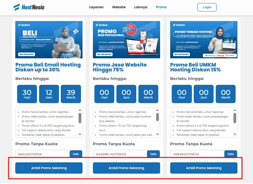promo hostnesia