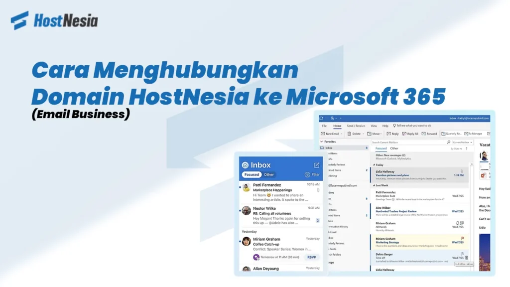 Cara Menghubungkan Domain Hostnesia ke Microsoft 365 Email Business