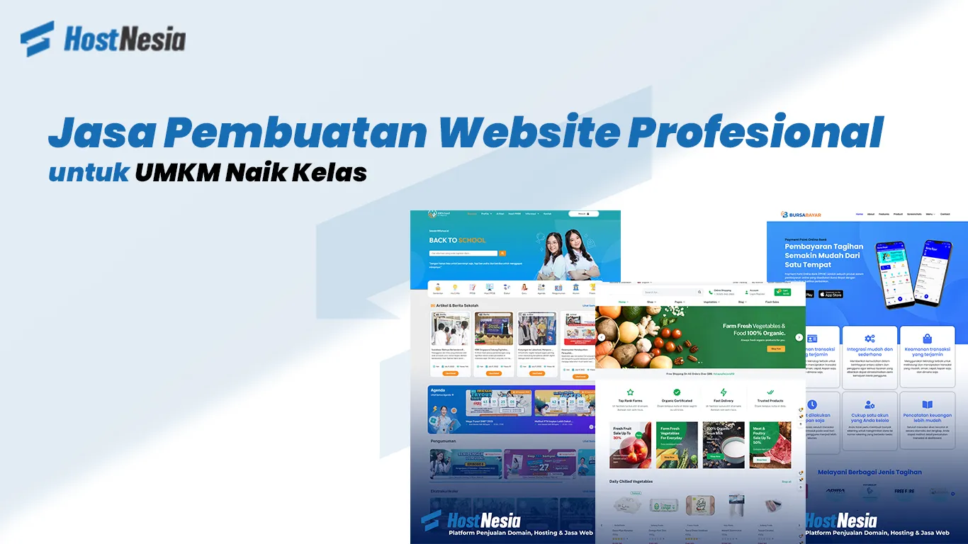 Jasa Pembuatan Website Profesional
