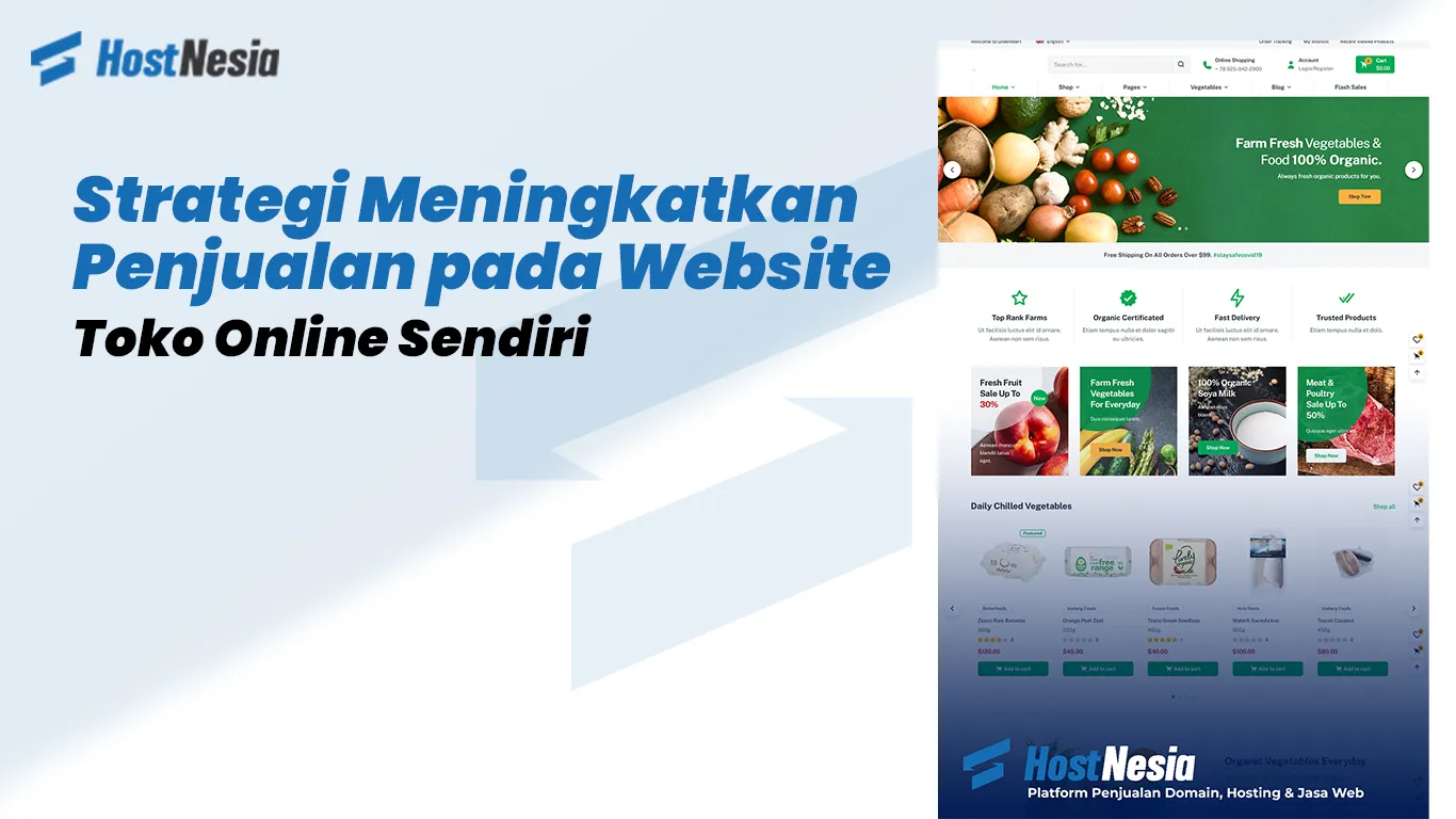 Strategi Meningkatkan Penjualan pada Website Toko Online Sendiri