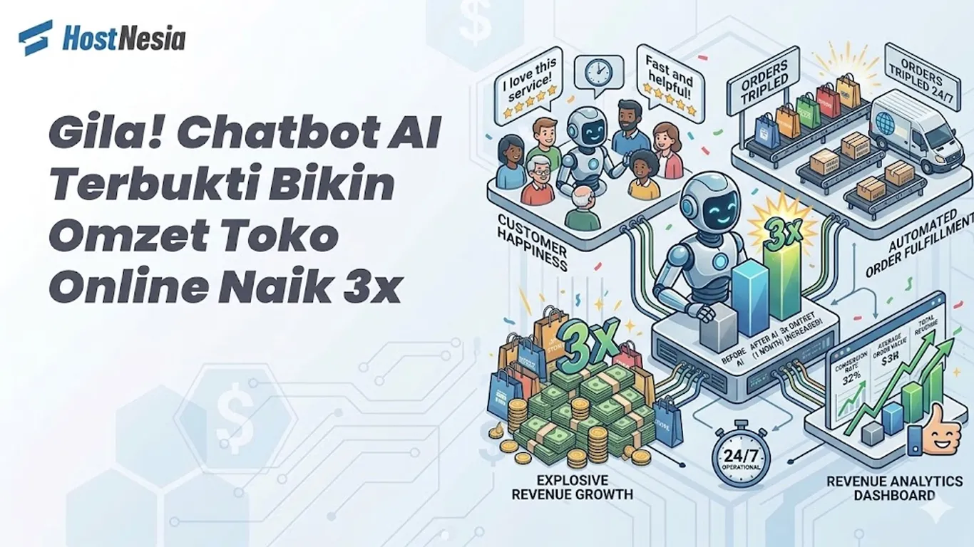 Chatbot AI Terbukti Bikin Omzet Toko Online Naik 3x