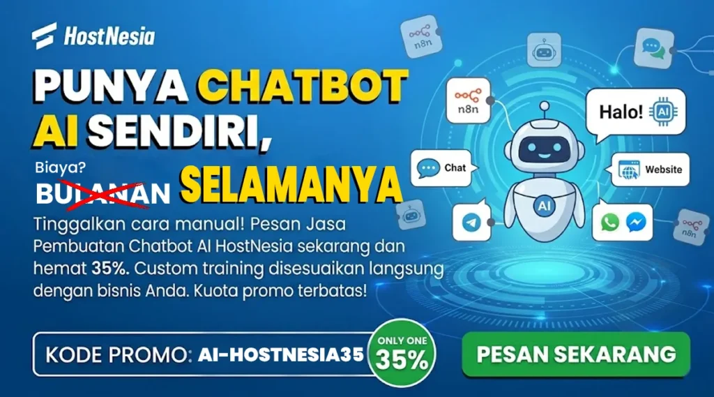 Jasa Pembuatan Chatbot AI di HostNesia