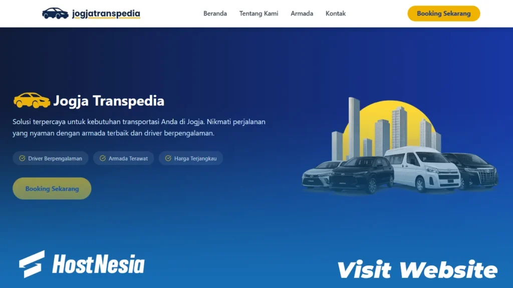 Jasa Web rentcar termurah