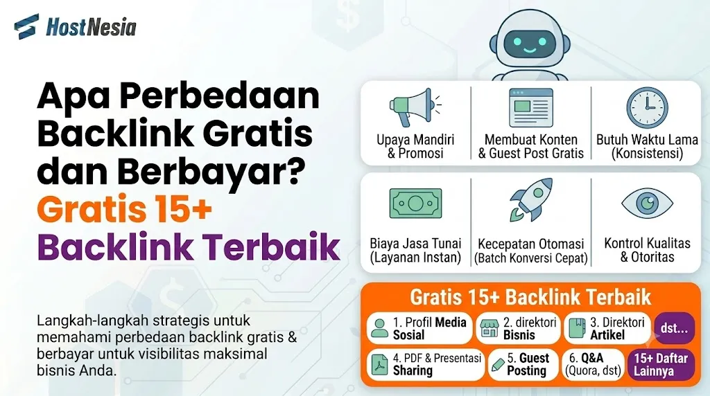 Apa Perbedaan Backlink Gratis dan Berbayar