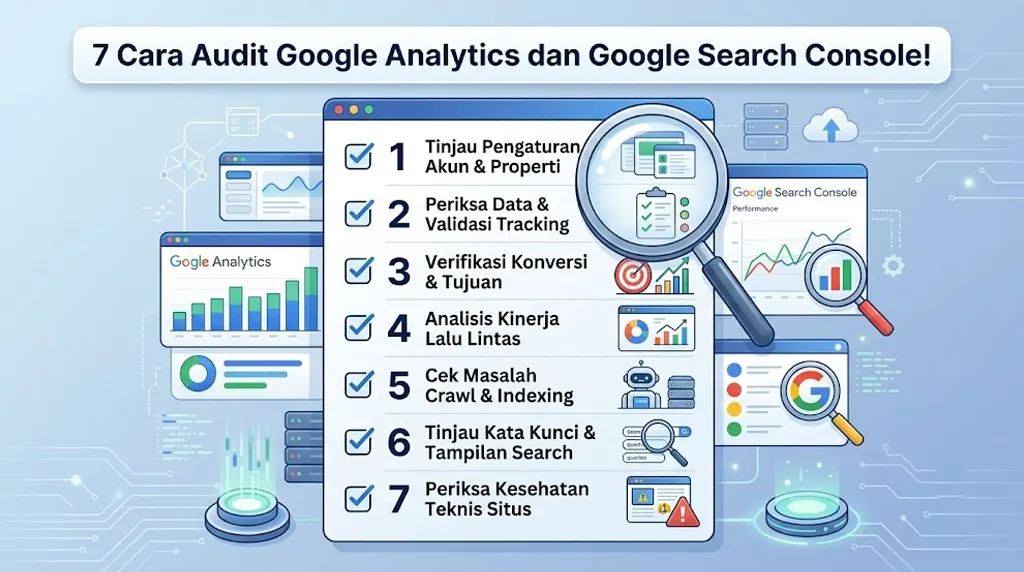 Audit Google Analytics dan Google Search Console