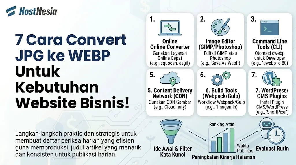 Cara Convert JPG ke WEBP