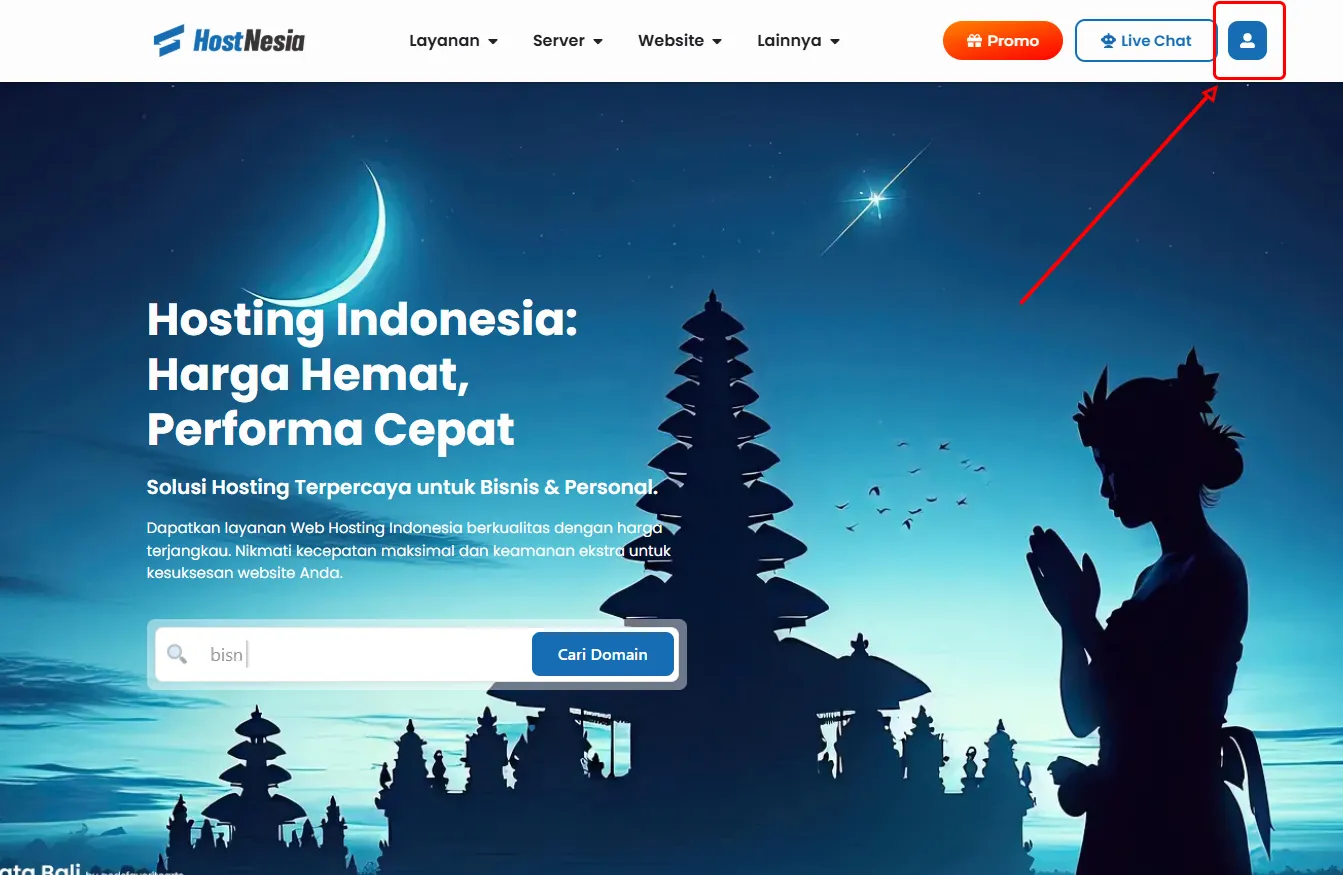 Cara Upgrade Layanan Hosting