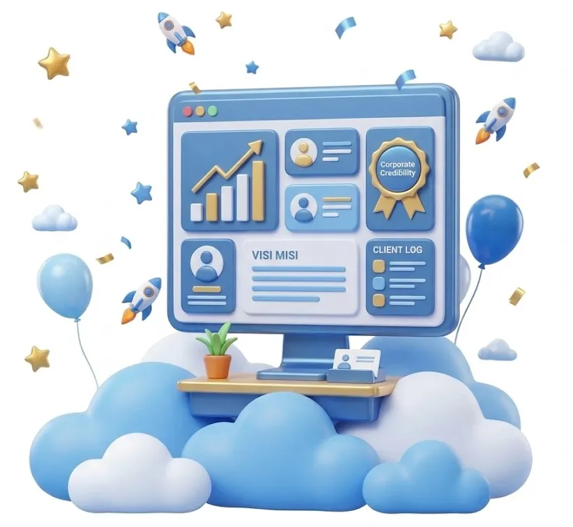 Jasa Website Perusahaan di HostNesia