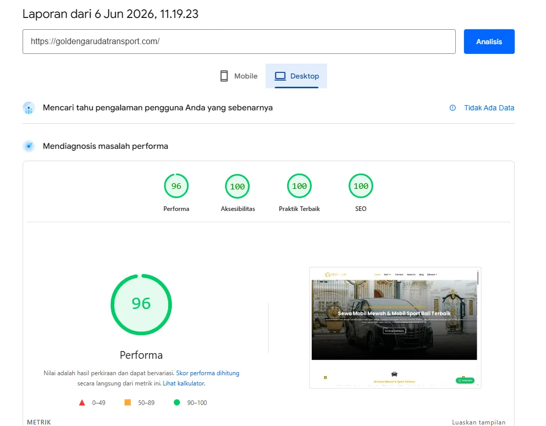 Kecepatan Loading Web Sebagai Prioritas